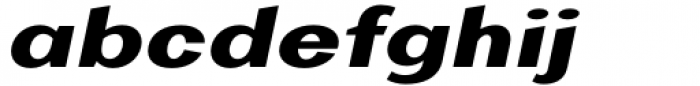 Alterglam Bold Italic Font LOWERCASE