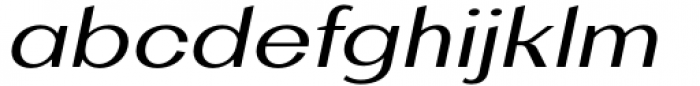 Alterglam Light Italic Font LOWERCASE