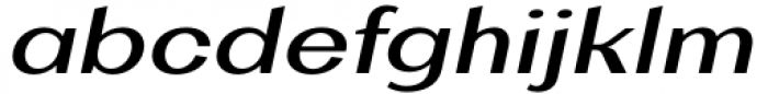 Alterglam Regular Italic Font LOWERCASE