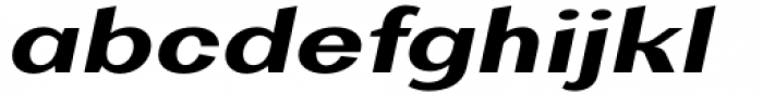 Alterglam Semi Bold Italic Font LOWERCASE