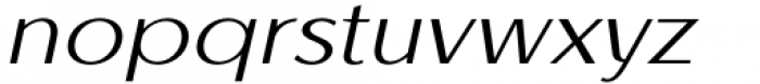 Alterglam Ultra Light Italic Font LOWERCASE