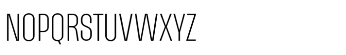 Alterhard Extra Light Font UPPERCASE