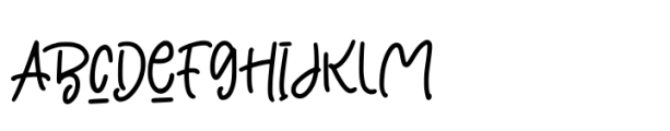 Alterline Regular Font LOWERCASE