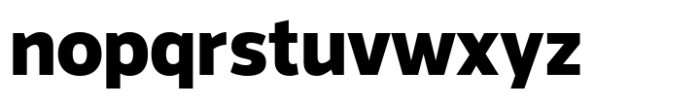 Altersan Extra Bold Font LOWERCASE
