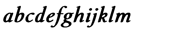 Althera Black Italic FONT