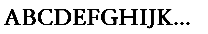 Althera Black Font UPPERCASE