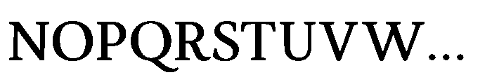 Althera Bold Font UPPERCASE