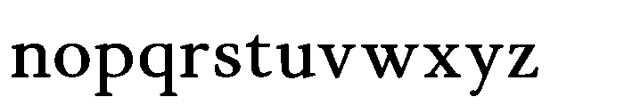 Althera Bold Font LOWERCASE