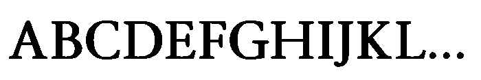 Althera Extra Bold Font UPPERCASE