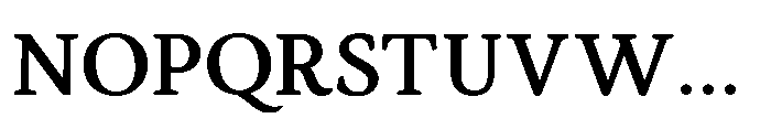 Althera Extra Bold Font UPPERCASE
