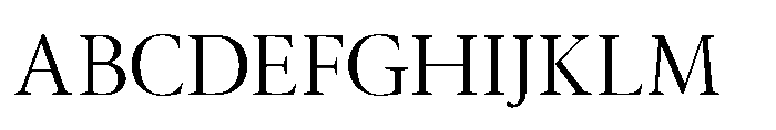 Althera Extra Light Font UPPERCASE