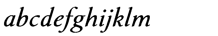 Althera Medium Italic FONT