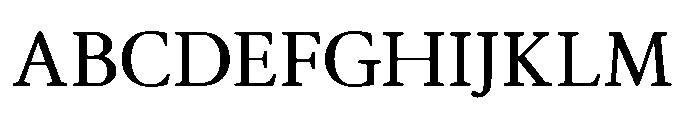 Althera Medium Font UPPERCASE