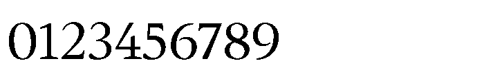 Althera Regular Font OTHER CHARS