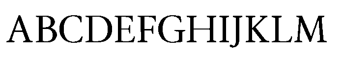 Althera Regular Font UPPERCASE