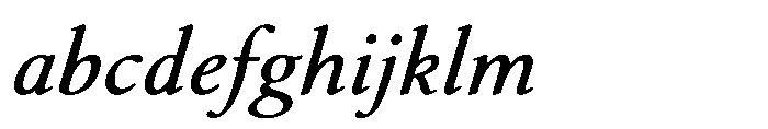 Althera Semi Bold Italic FONT
