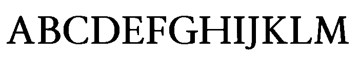Althera Semi Bold Font UPPERCASE