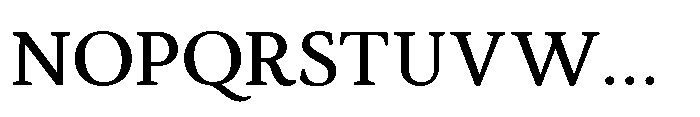 Althera Semi Bold Font UPPERCASE