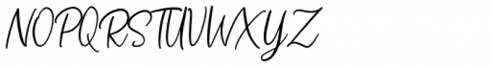 Altia 03 Signature Font UPPERCASE