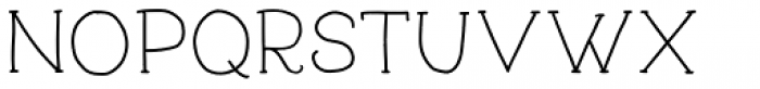 Altia 06 Slab Serif Font UPPERCASE