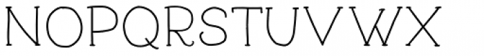 Altia 06 Slab Serif Font LOWERCASE