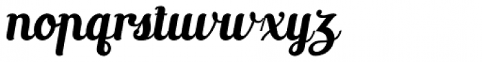 Altoys Italic Font LOWERCASE