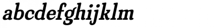 Altura Condensed Bold Italic Font LOWERCASE