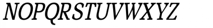 Altura Condensed Italic Font UPPERCASE