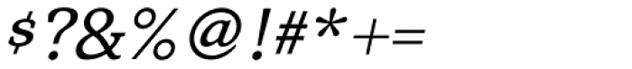 Altura Italic Font OTHER CHARS