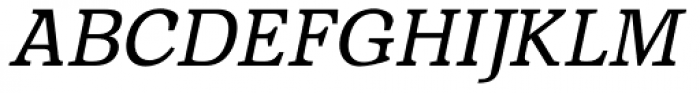 Altura Italic Font UPPERCASE