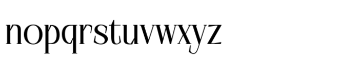 Alugfte Regular Font LOWERCASE