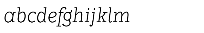 Alumina 36 XLight Italic FONT