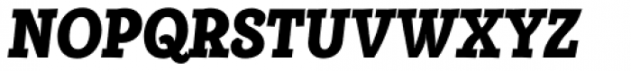 Alumina 88 Black Condensed Italic Font UPPERCASE