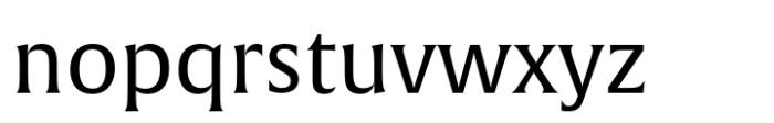 Alverata Cyrillic Regular Font LOWERCASE