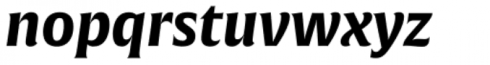 Alverata PE Bold Italic Font LOWERCASE