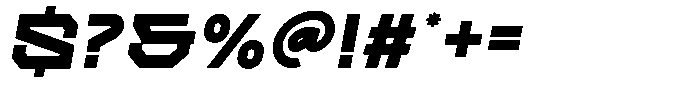 Alverion Italic Font OTHER CHARS