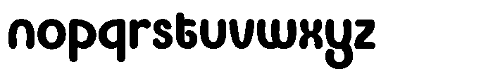 Alvine Font LOWERCASE