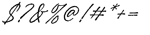 Always Classy Rough Font OTHER CHARS