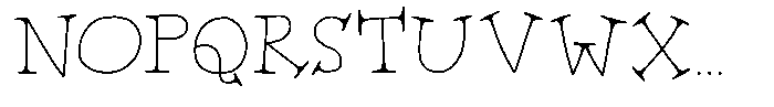 Always Think Twice Regular Font UPPERCASE