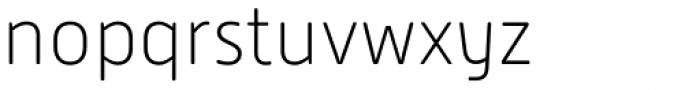Alwyn New Rounded Thin Font LOWERCASE