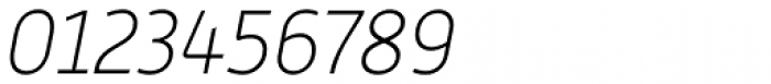 Alwyn New Thin Italic Font OTHER CHARS