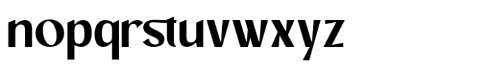 Alyona Extra Bold Font LOWERCASE