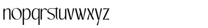Alyona Extra Light Font LOWERCASE