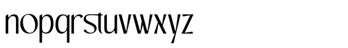 Alyona Light Font LOWERCASE