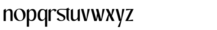 Alyona Medium Font LOWERCASE