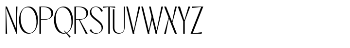 Alyona Thin Font UPPERCASE