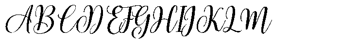 Alyora Script Regular Font UPPERCASE