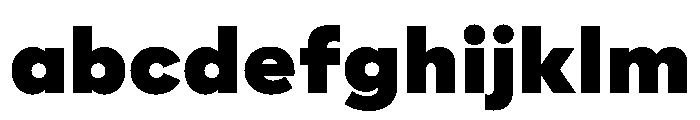 AlaskaVAR Black Instance FONT