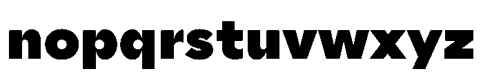 AlaskaVAR BlackContrast Instance Font LOWERCASE