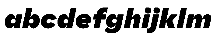 AlaskaVAR BlackItalicContrast Instance FONT
